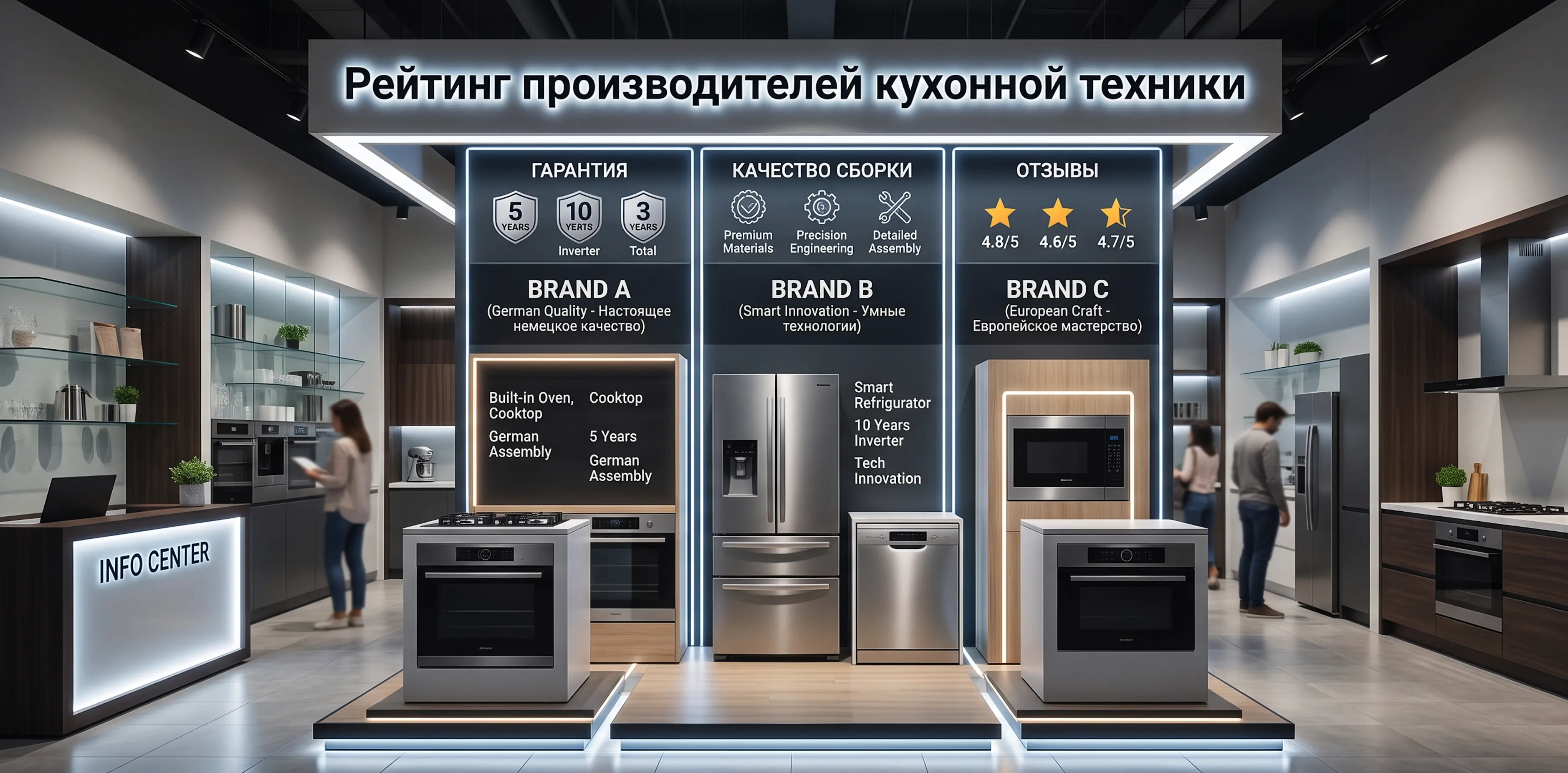 Рейтинг производителей кухонной техники